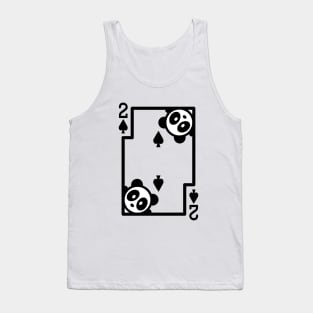 Big Two Tien Len Panda Bambu Chinese Card Game Tank Top